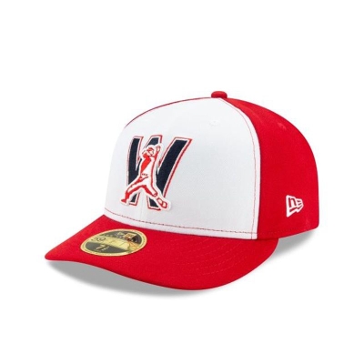 Washington Nationals Gorra | New Era MLB Authentic Collection Alt 4 Low Profile 59fifty Fitted Cap Mexico - Blancos
